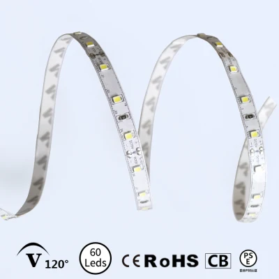 60 LEDs SMD3528 CE RoHS LED Flex Strip Light